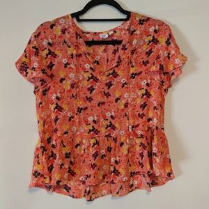 Flowy floral top